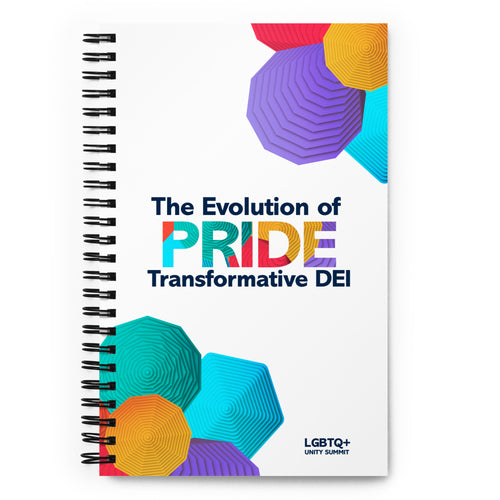 2023 LGBTQ+ Unity Summit Theme Notebook (White)