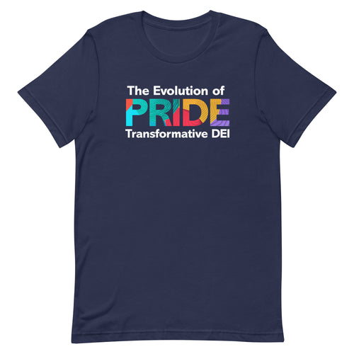 2023 LGBTQ+ Unity Summit Unisex T-shirt (Navy Blue)
