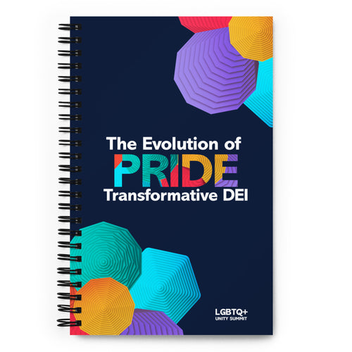 2023 LGBTQ+ Unity Summit Theme Notebook (Navy)