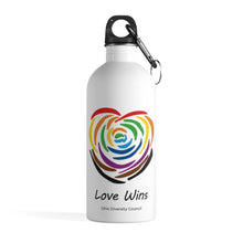 Love Wins Stainless Steel Water Bottle (Ohio Diversity Council)
