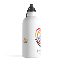 Love Wins Stainless Steel Water Bottle (Michigan Diversity Council)