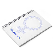#YesImTech Spiral Notebook (White)