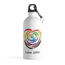 Love Wins Stainless Steel Water Bottle
