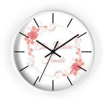 The Future is Female Wall clock