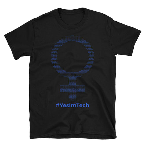 #YesImTech T-Shirt - Blue