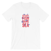 Different Fish Same Sea Unisex Unisex T-shirt (Purple)