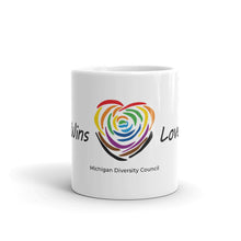 Loves Wins Coffee Mug
